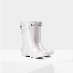 hunter womens original nebula short rain boots